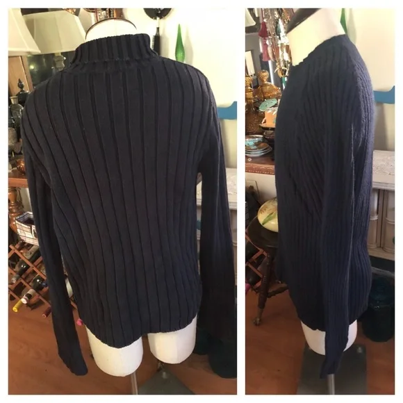 Navy Blue Sweater - Picture 2 of 6